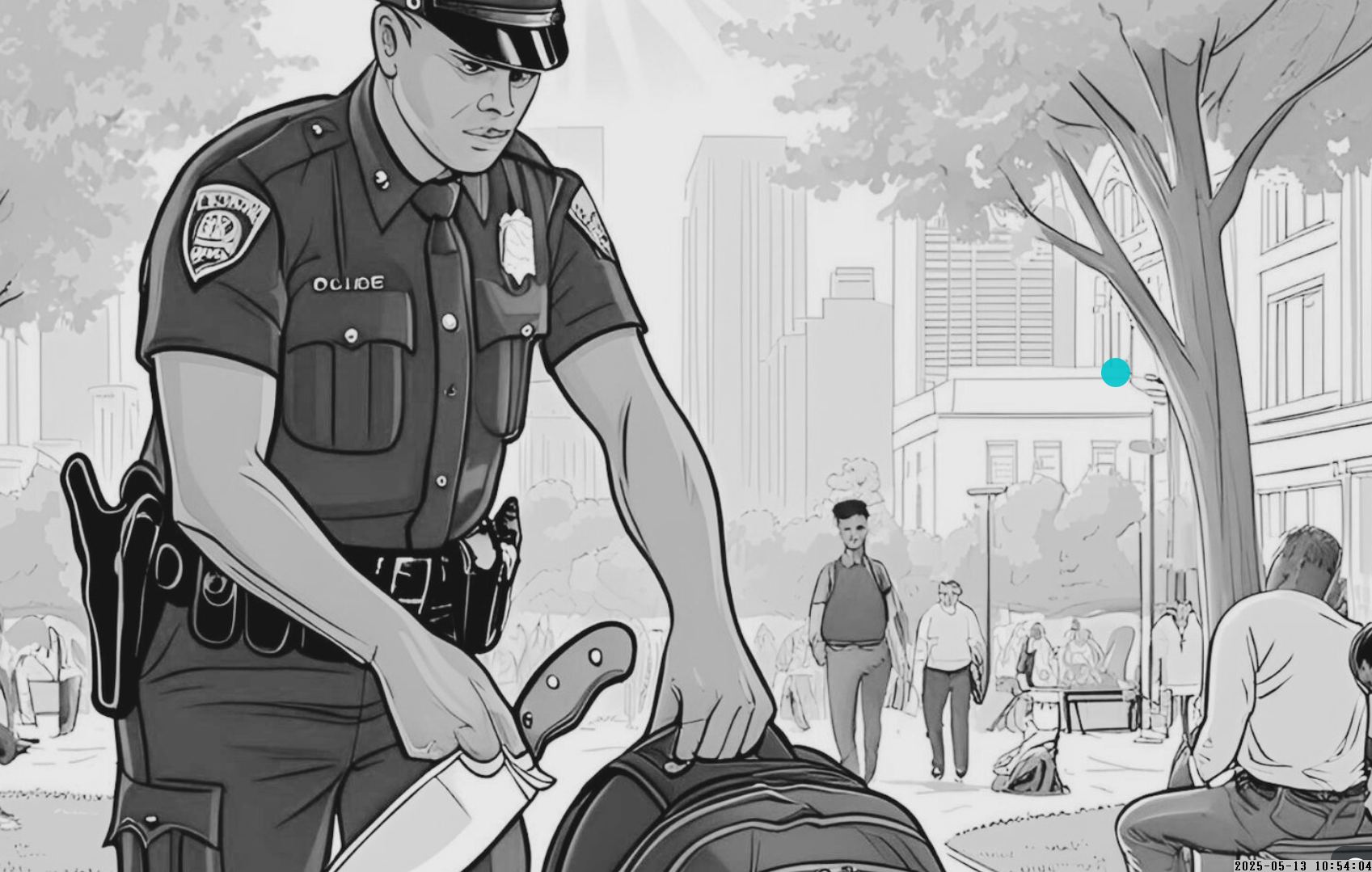 刃渡り6センチのナイフの所持で抵触するのは銃刀法か？軽犯罪法か？